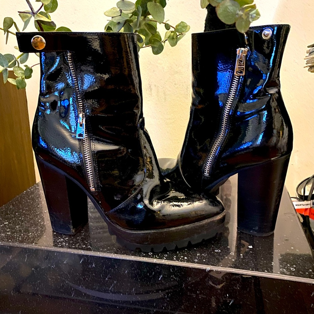 ALLSAINTS Ana Platform Boot Sz 8